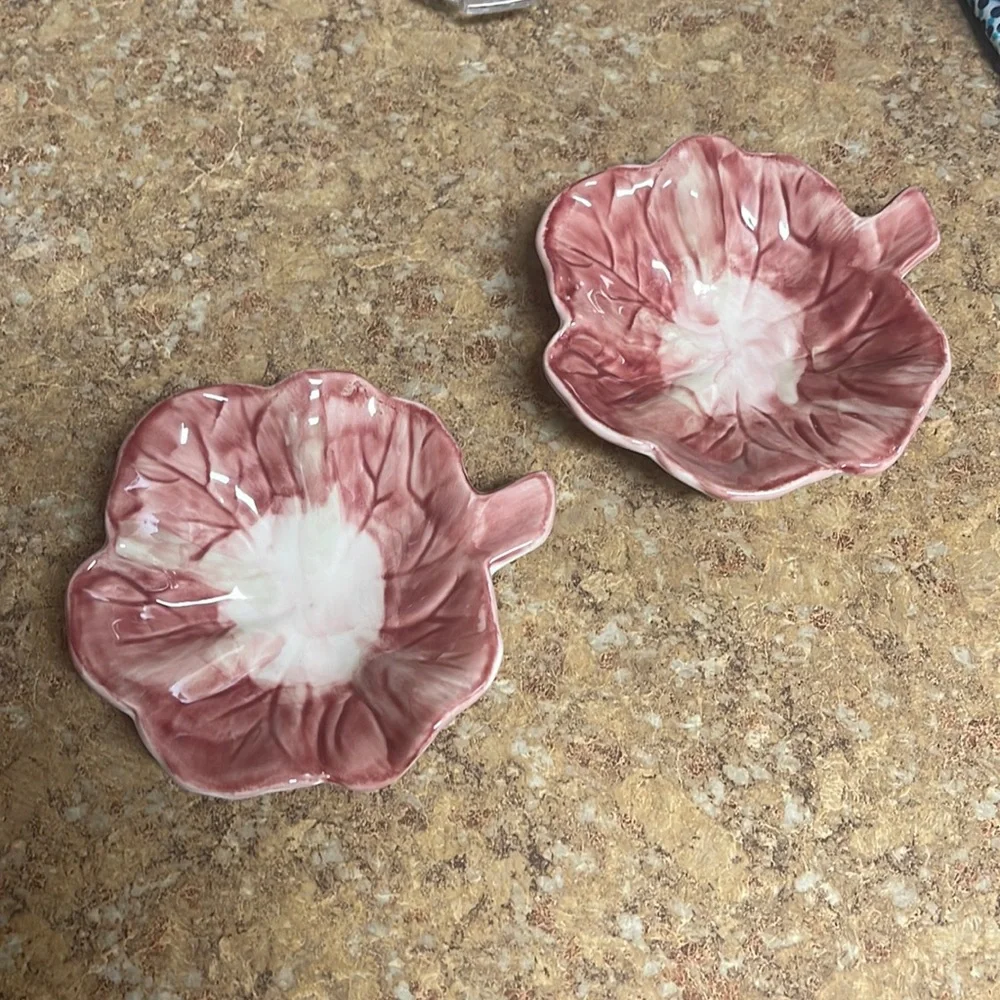Pottery Barn Flower Bowl Duo